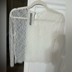 Enza Costa S elegant lace top